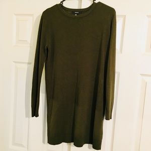 Forrest Green Sweater Dress